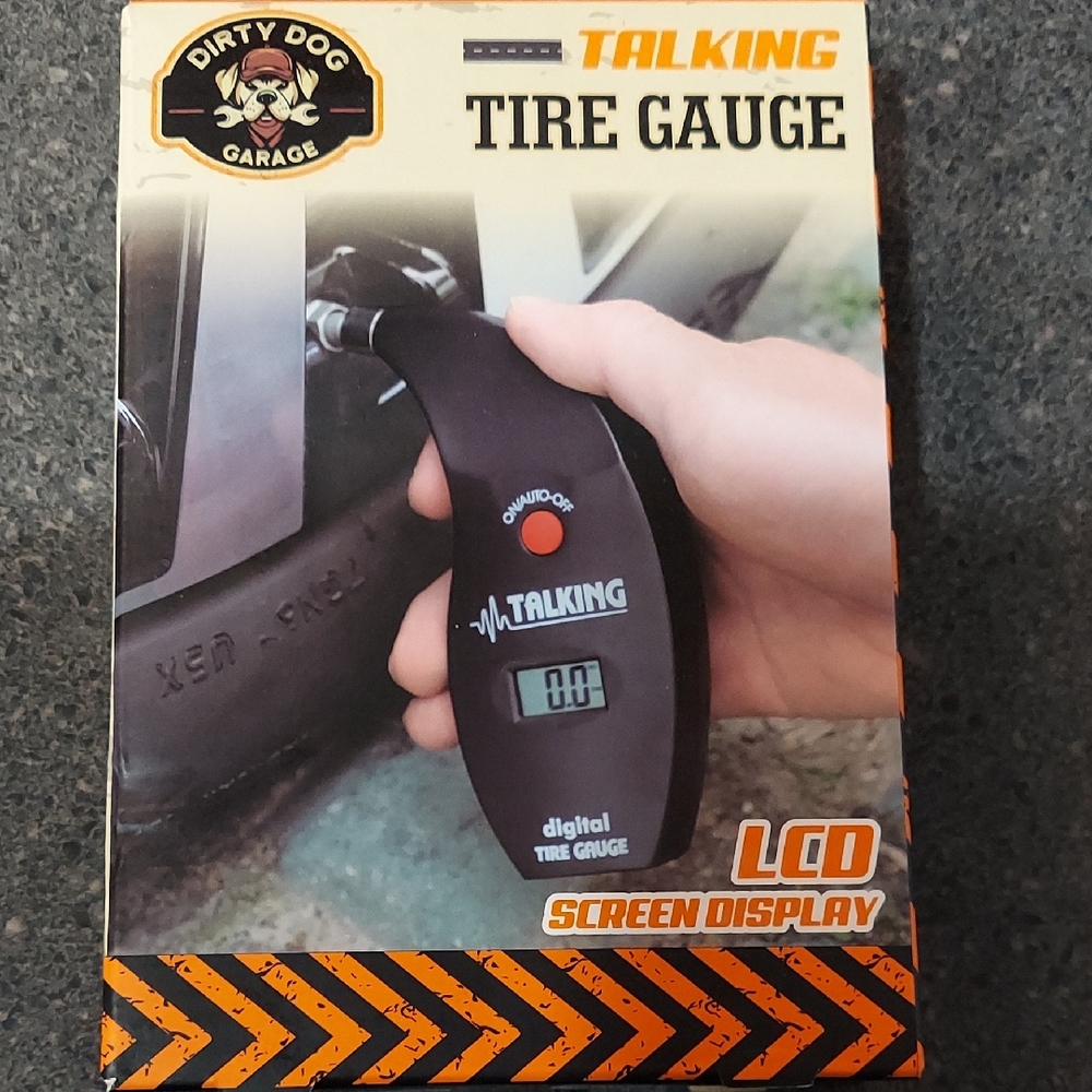 Talking Tire Gauge